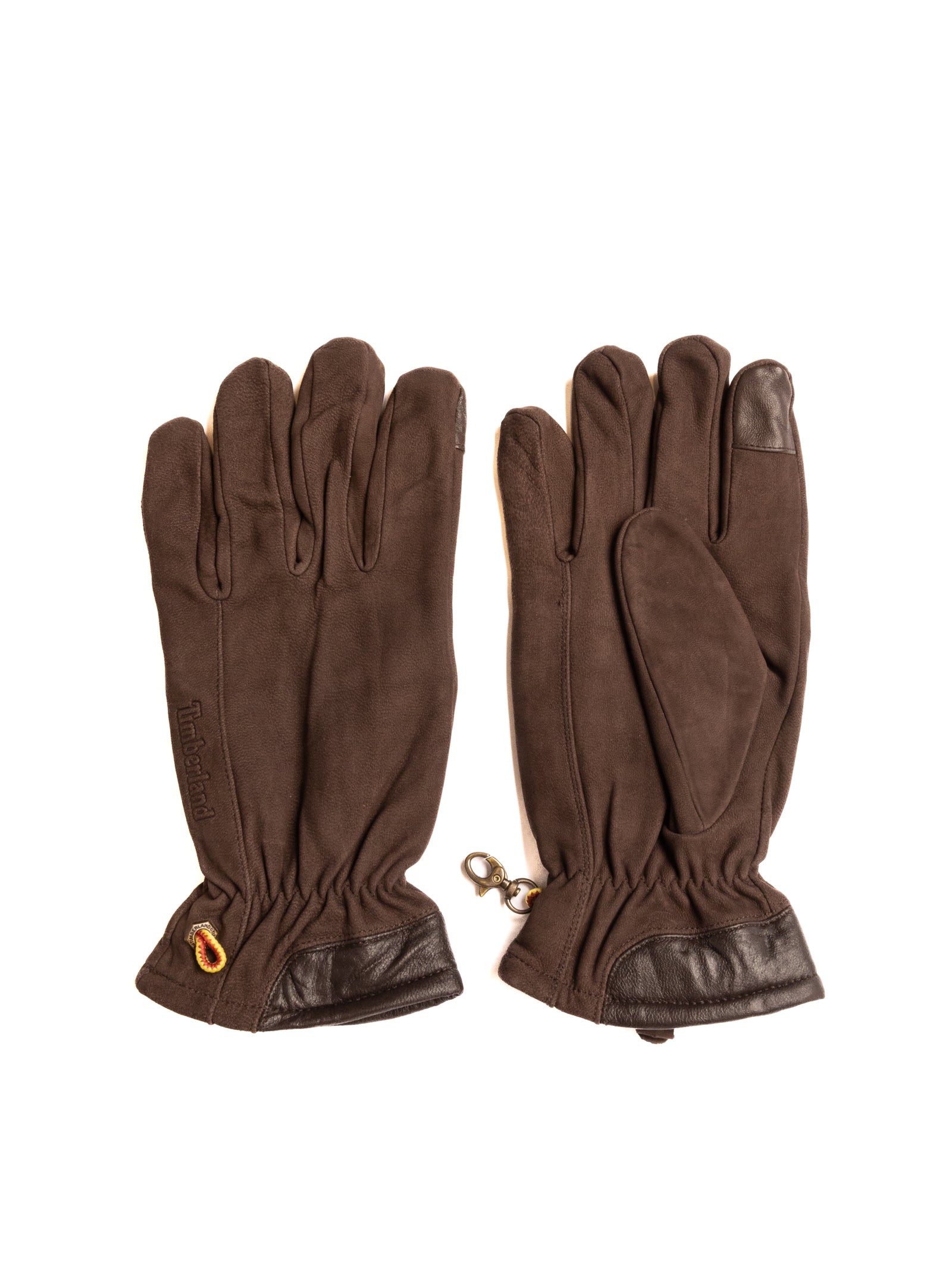 TIMBERLAND guanti touchscreen marrone TB0A1EMN NUBUK-2141 