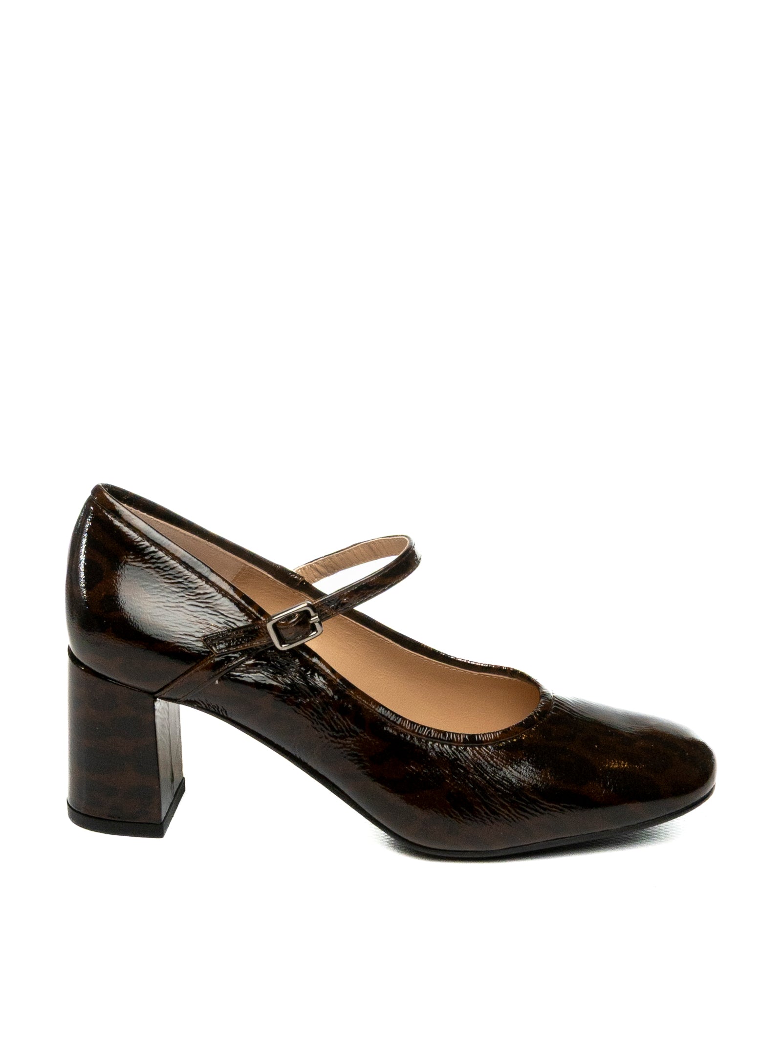 UNISA Décolleté mary jane leopard MIDOW NAPLACK-WENGUE 