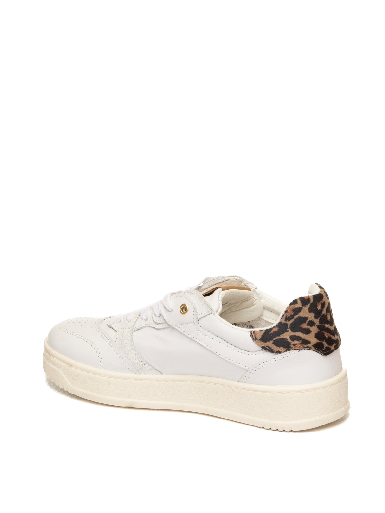 VALENTINO Sneaker pelle bianco/animalier 7001VTZ PELLE/CAM-WHITE/MULTI 