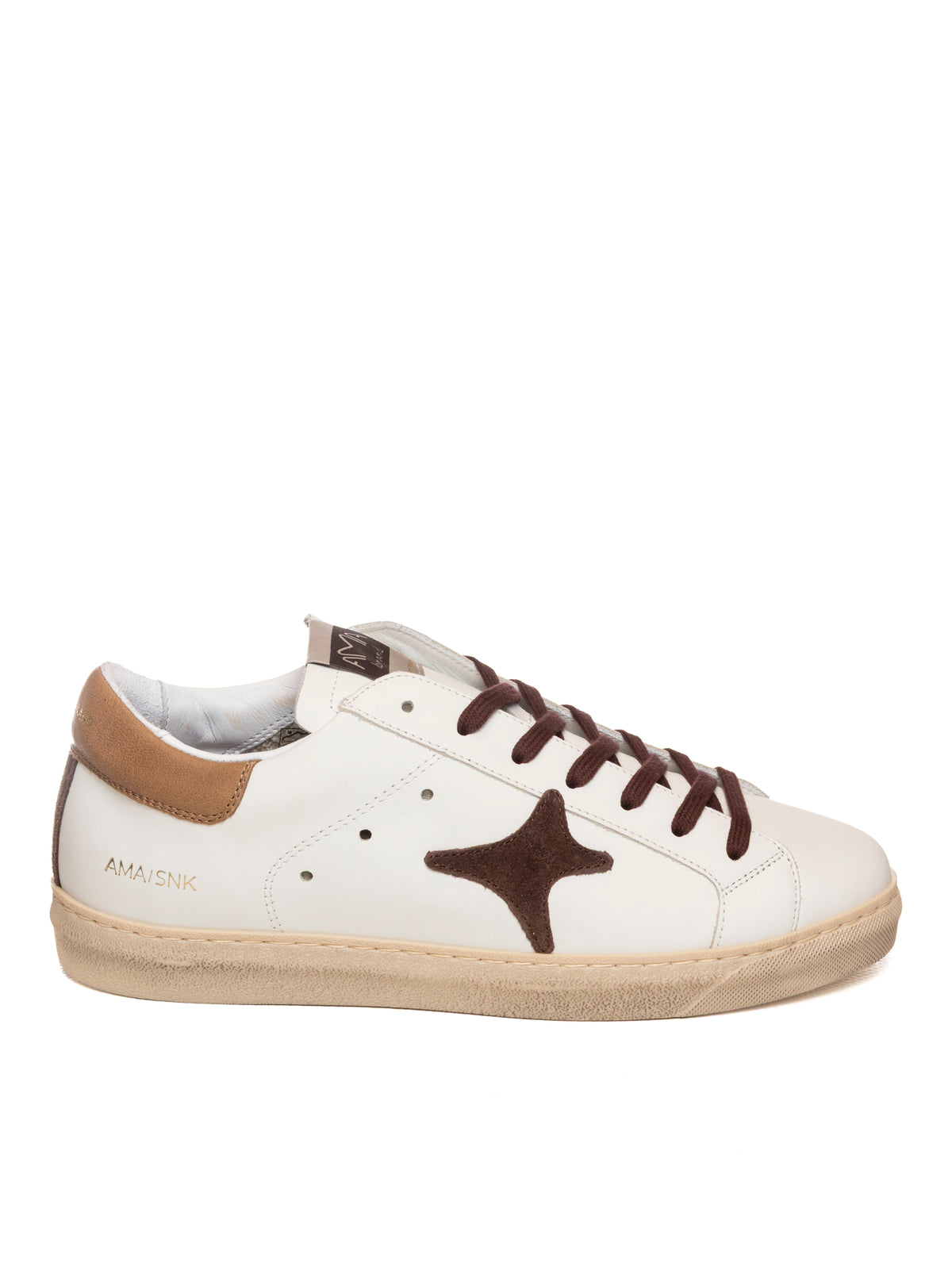 AMA BRAND DELUXE  SNK U 4712-BIA/BEIGE/BORDEAUX 