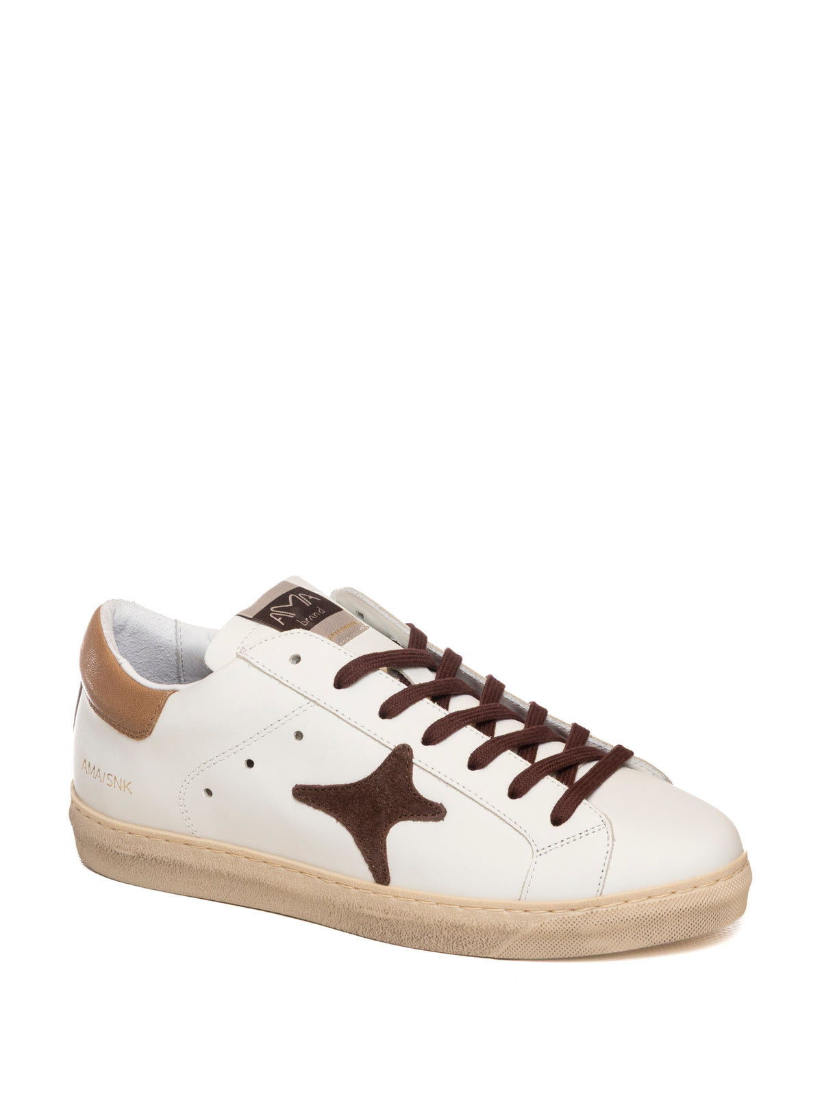AMA BRAND DELUXE  SNK U 4712-BIA/BEIGE/BORDEAUX 