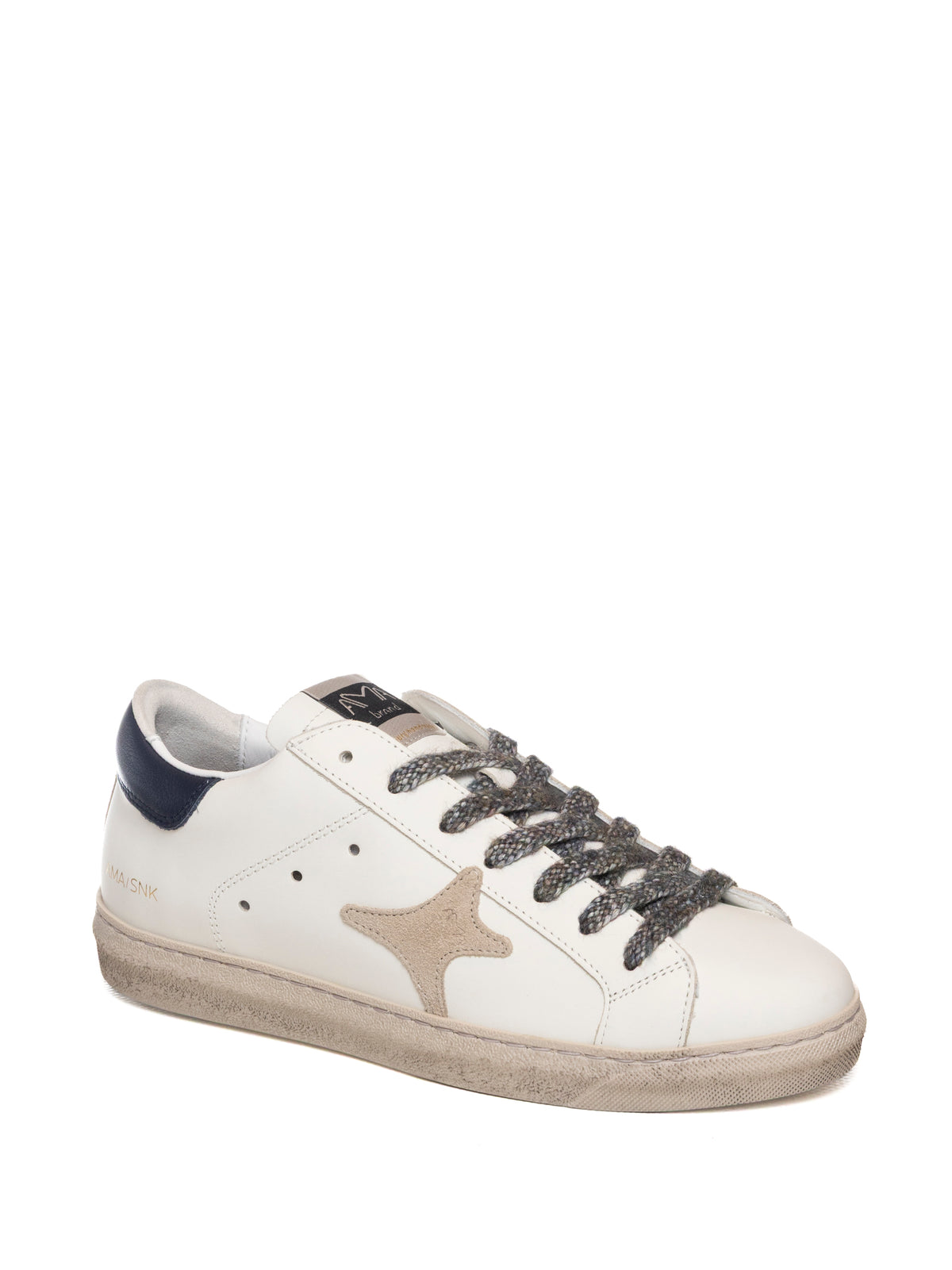 AMA BRAND DELUXE  SNK U 4715-BIA/BEIGE/BLU 