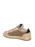 AMA BRAND DELUXE  SUN D 4763-BEIGE/LEOPARD 