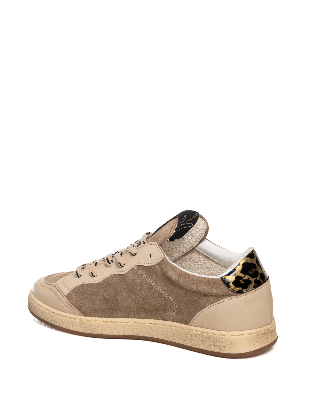 AMA BRAND DELUXE  SUN D 4763-BEIGE/LEOPARD 