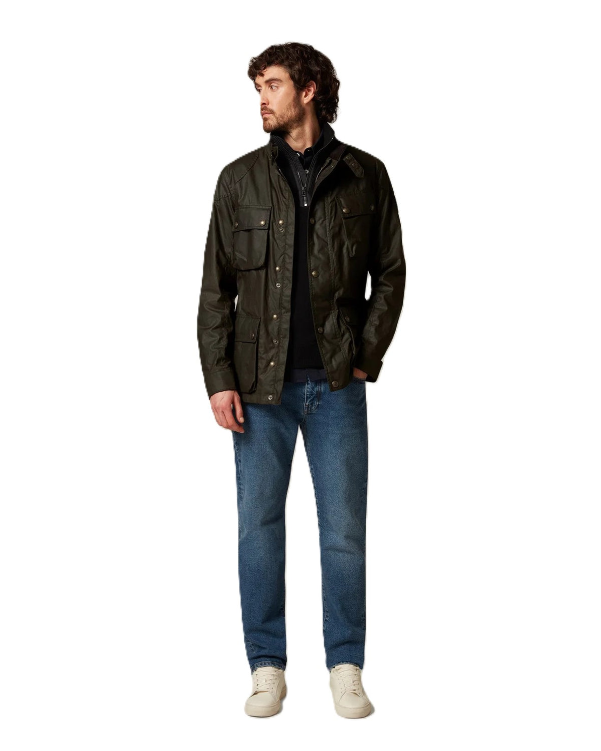 BELSTAFF  105300 FIELDMASTER-OLIVE 
