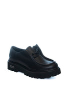 CULT Stringata pelle nero CLM454600 SLASH-BLACK 