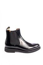 DOUCAL'S Beatles pelle nero 1343 HORSE-NERO 
