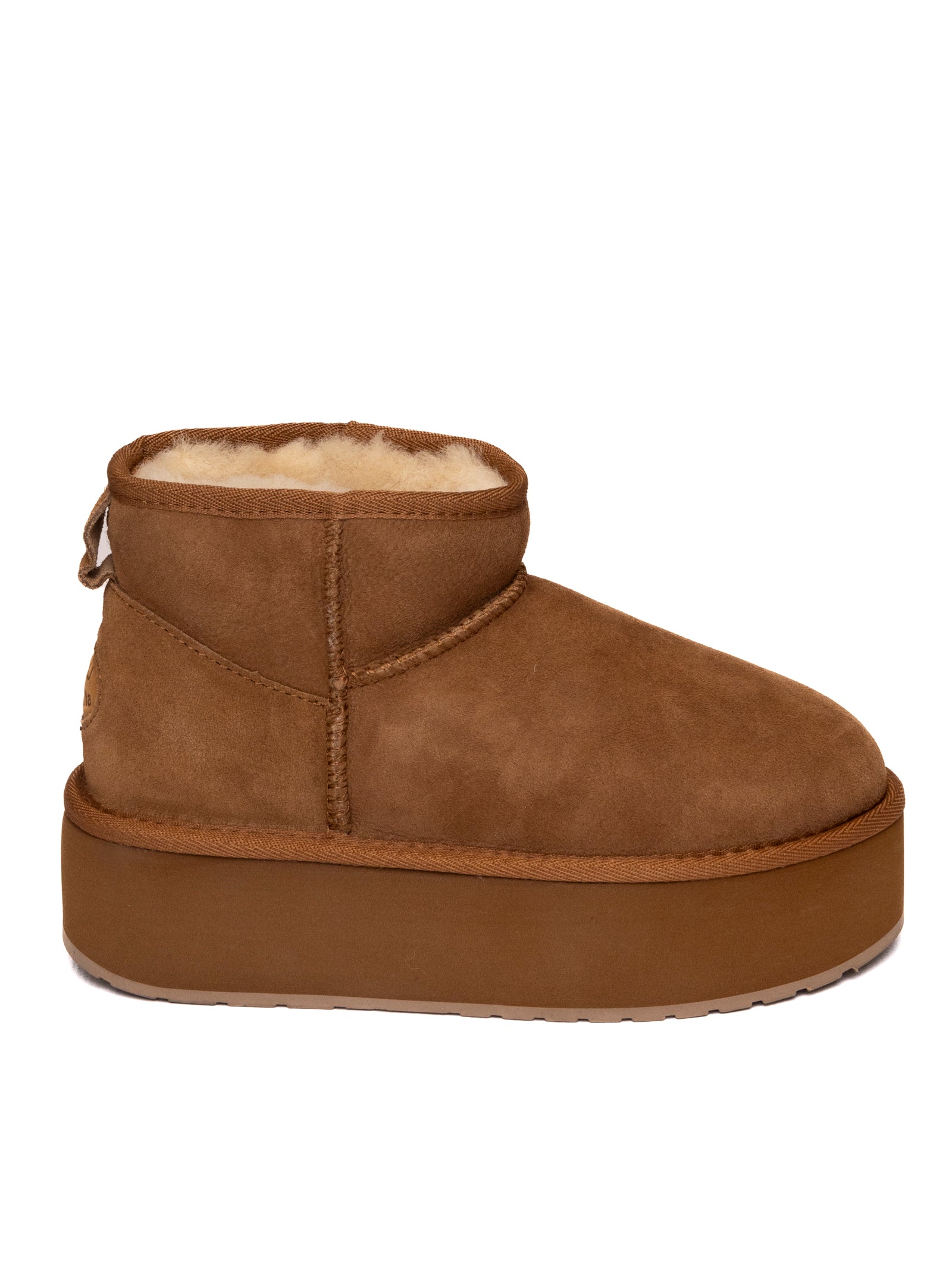 EMU Stivaletto montone chestnut W13082 STINGERFLAT-CHEST 