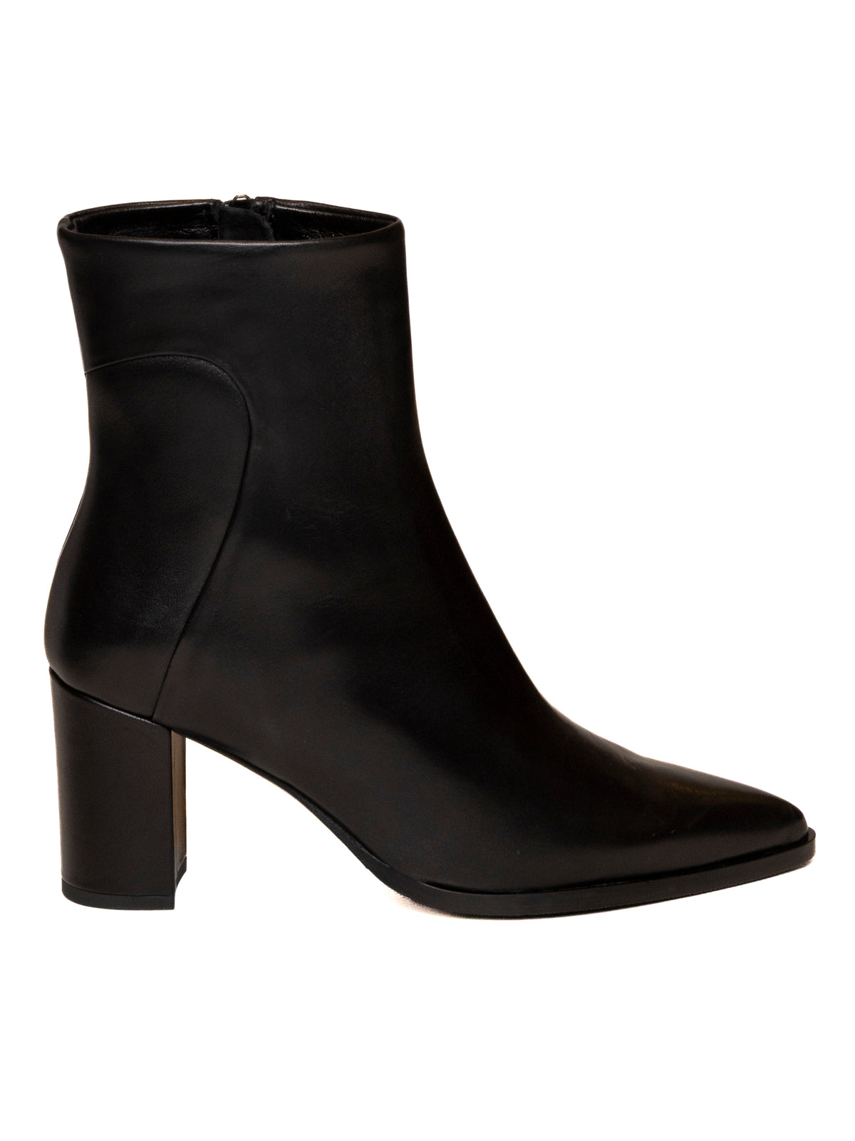 FRANCO RUSSO Tronchetto in nappa nero 287731 NAPPA-NERO 