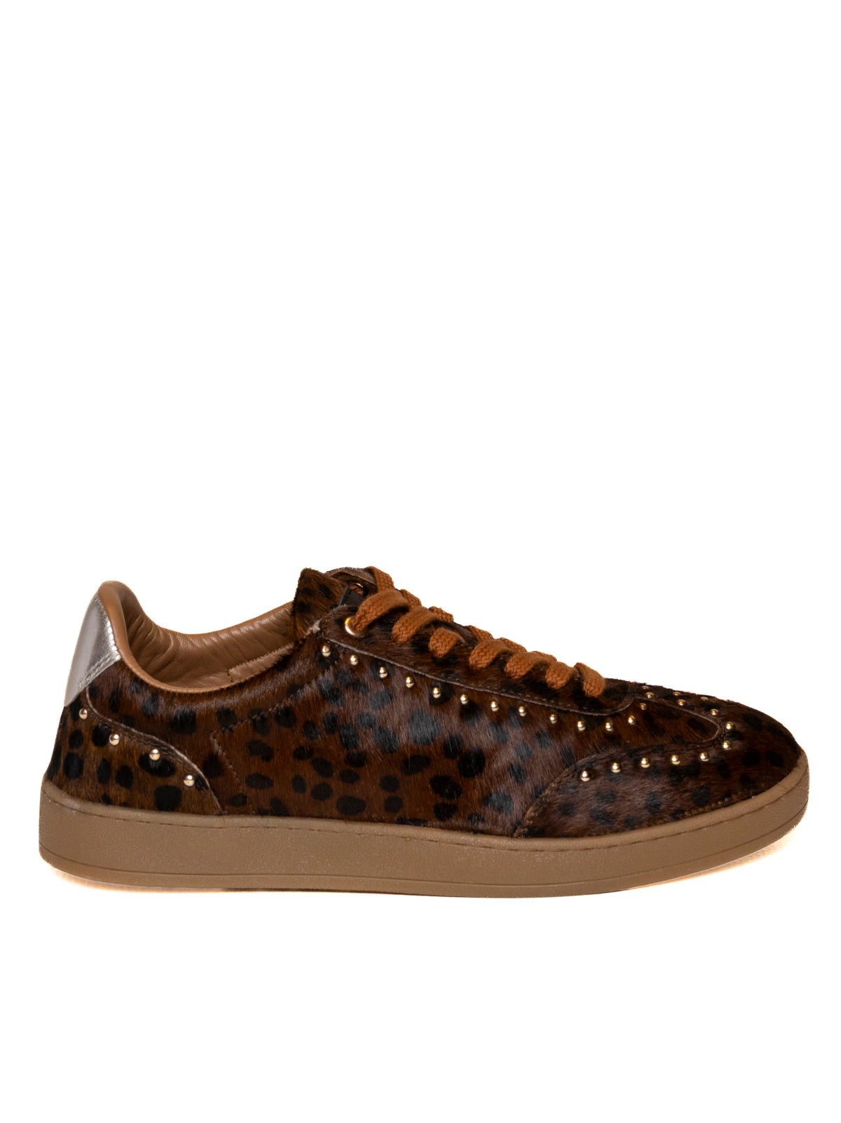 GIOSEPPO Sneaker bassa cavallino leopardo 80209 CAV-LEOPARDO 