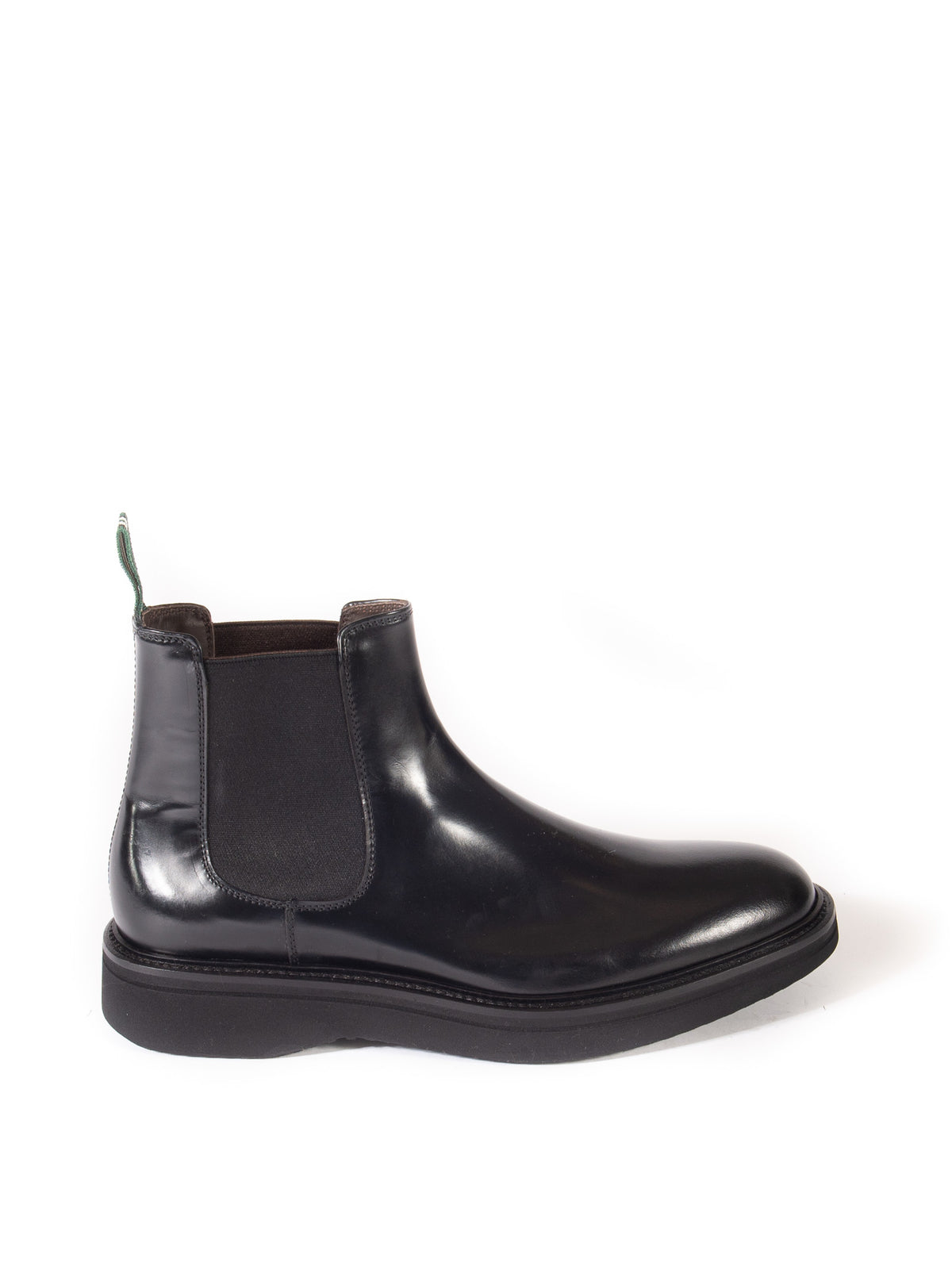 GREEN GEORGE beatles in pelle nero 5079 POLISHED- NERO 