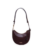 Borsa hobo Cirry LIU JO vista frontale con logo dorato e motivo chevron