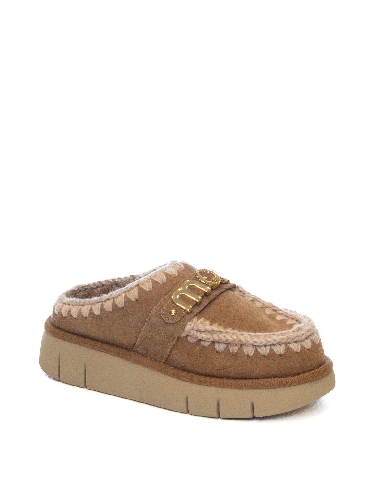 MOU Clog bounce pink brown BOUNCE.CLOG 531001A-PKBR 