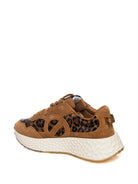 NO NAME  CARTER JOGGER LEOP/SUE-CAMEL 