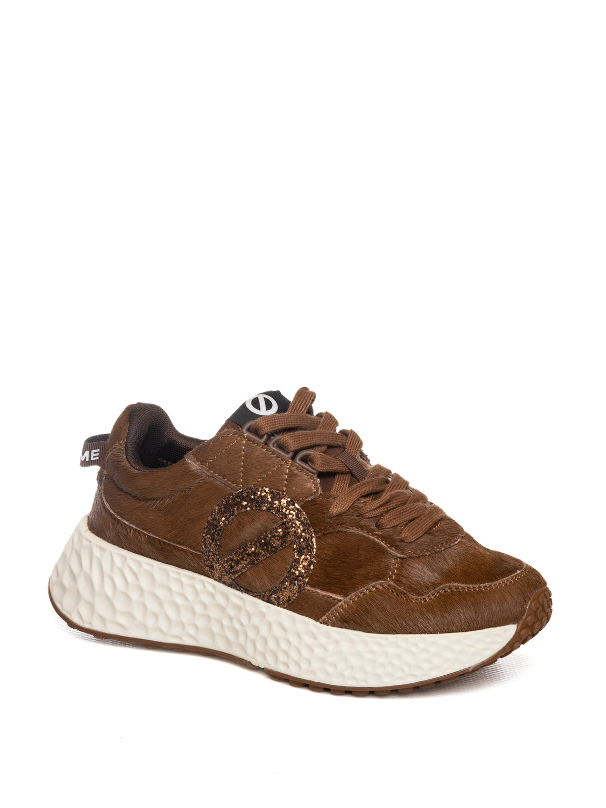 NO NAME  CARTER JOGGER PONY/GLIT-CHO/BRONZE 