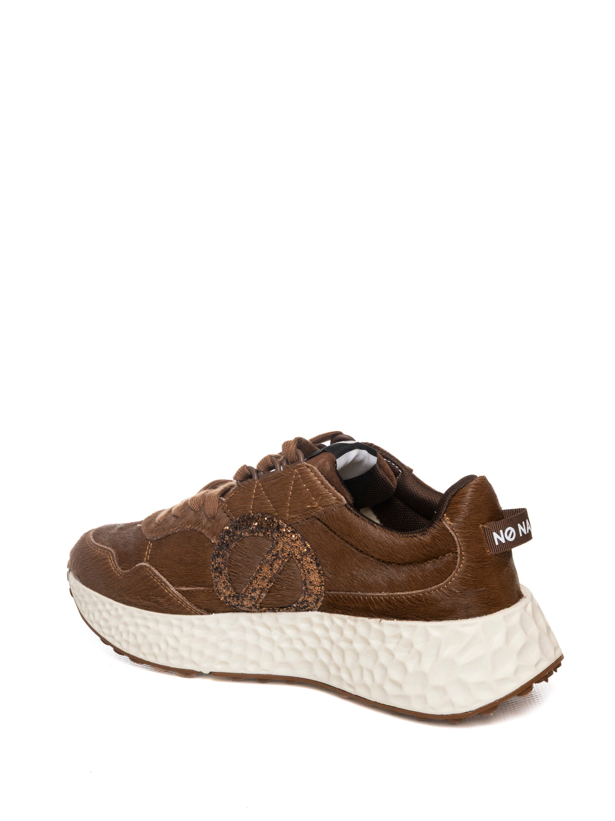 NO NAME  CARTER JOGGER PONY/GLIT-CHO/BRONZE 