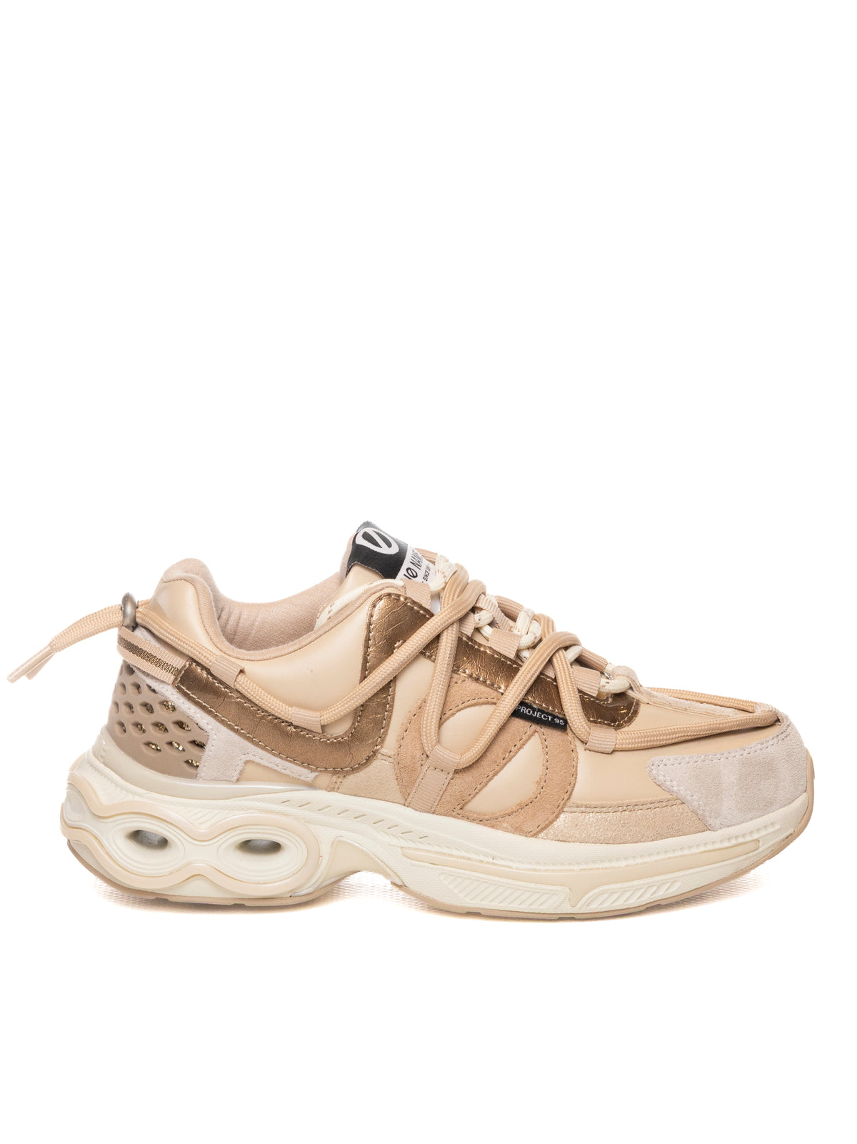 NO NAME  WILLO RUNNER SUE/GLOSSY-NUDE/BRONZE 