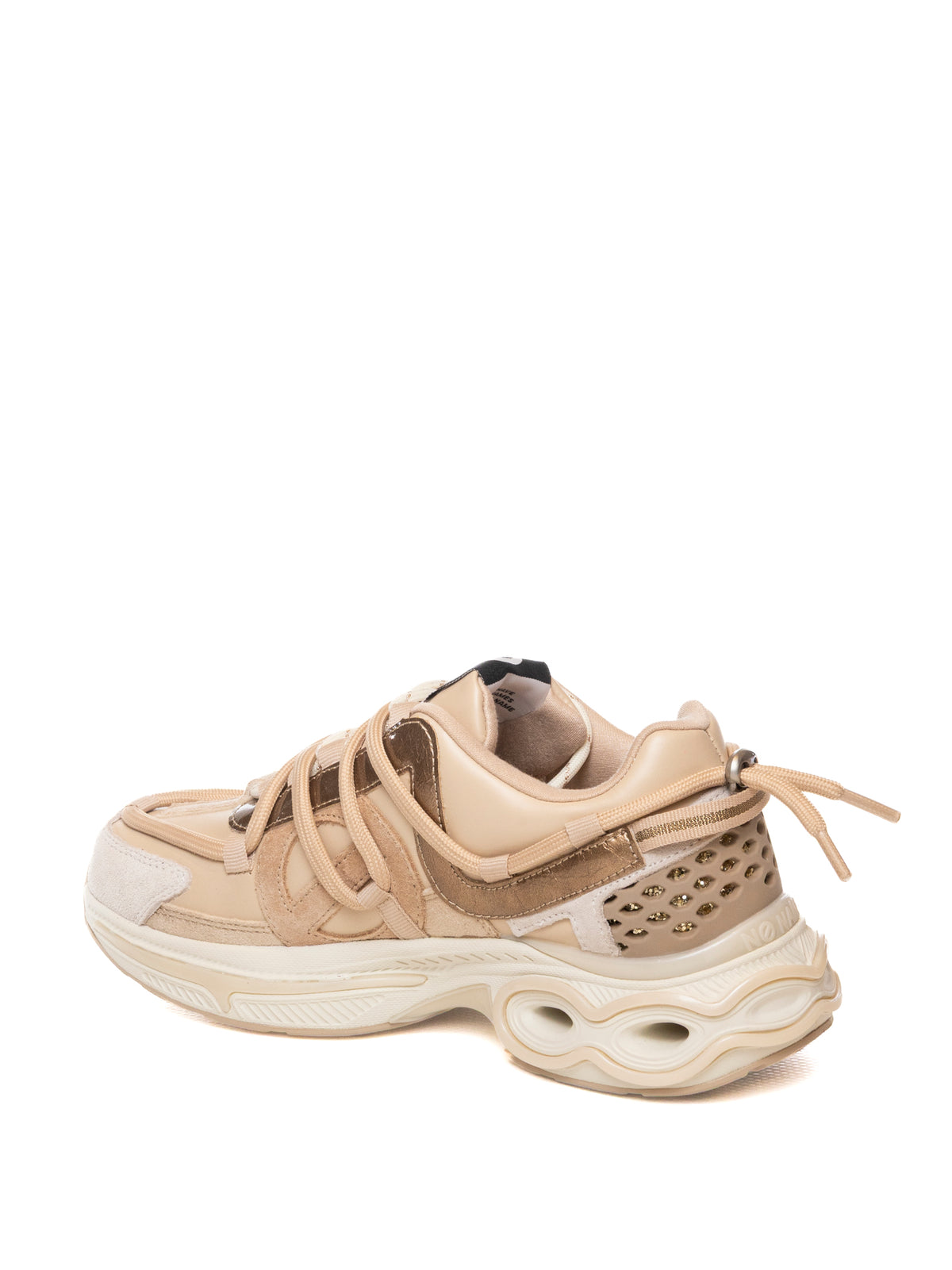 NO NAME  WILLO RUNNER SUE/GLOSSY-NUDE/BRONZE 