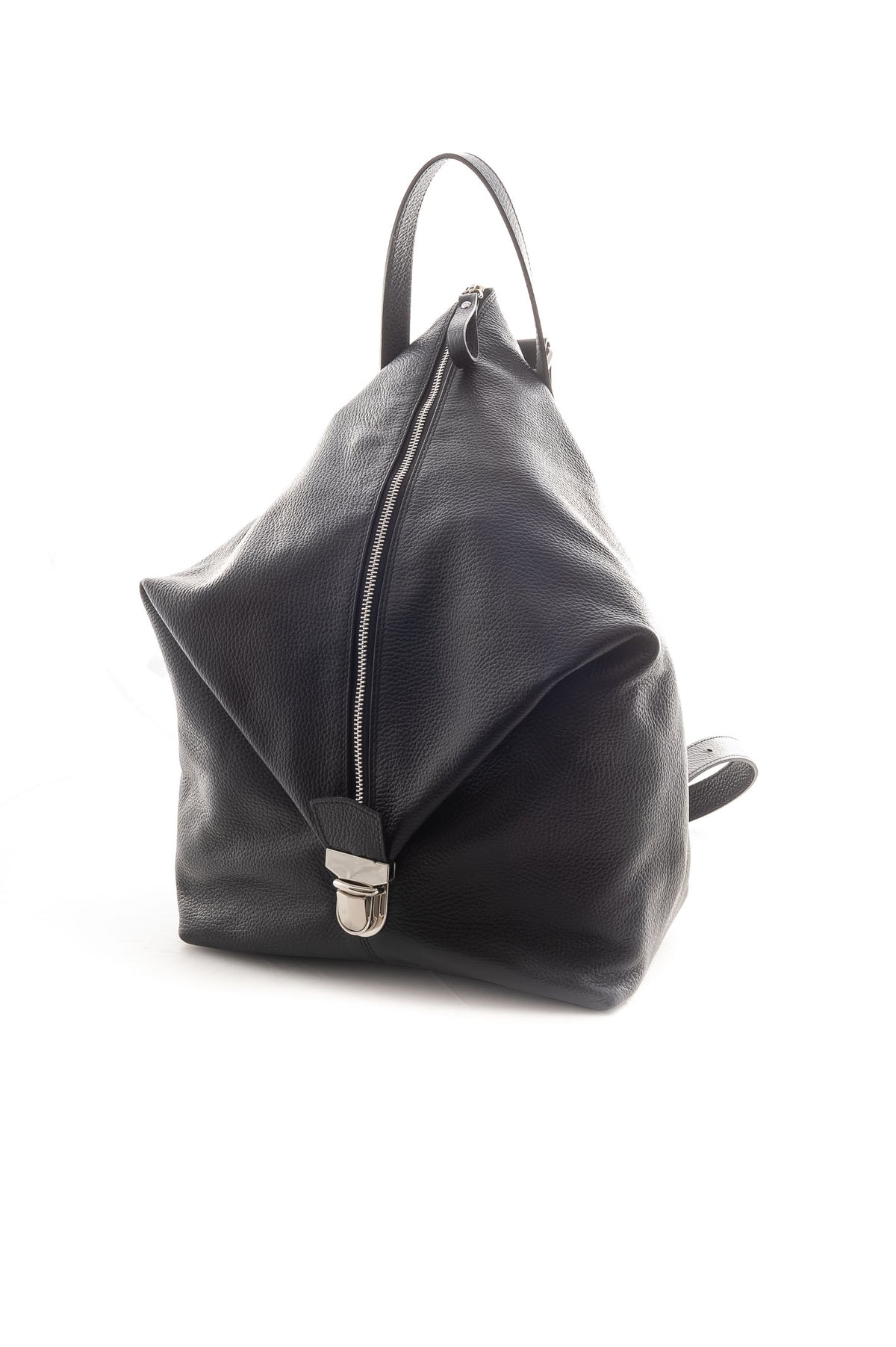 PK BY PASKAL zaino pelle nero ZAINO CERVO NERO 