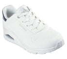 SKECHERS Sneaker uno golden bianco/silver 177094 UNO - GOLDEN AIR-WSL 