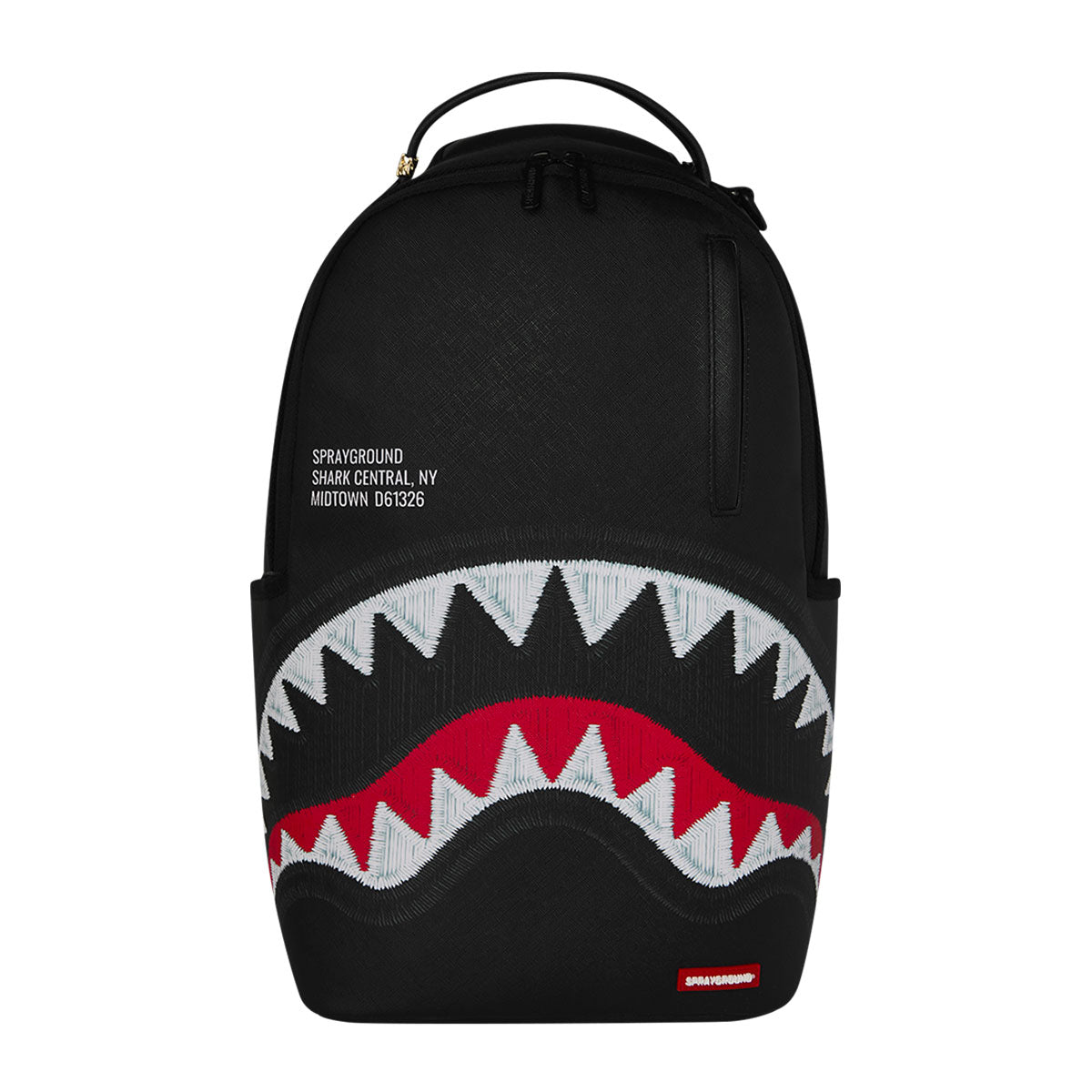 SPRAYGROUND  910B9629NSZ SHARK CENTRAL-BLACK CHECK 