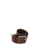 TIMBERLAND bluff point leath belt d.brow TB0A5NHS2431 PELLE-DKBRN 