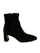 UMA PARKER NEW YORK Tronchetto elasticizzato nero 642 CAMOSCIO-NERO 