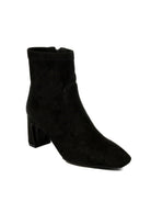UMA PARKER NEW YORK Tronchetto elasticizzato nero 642 CAMOSCIO-NERO 