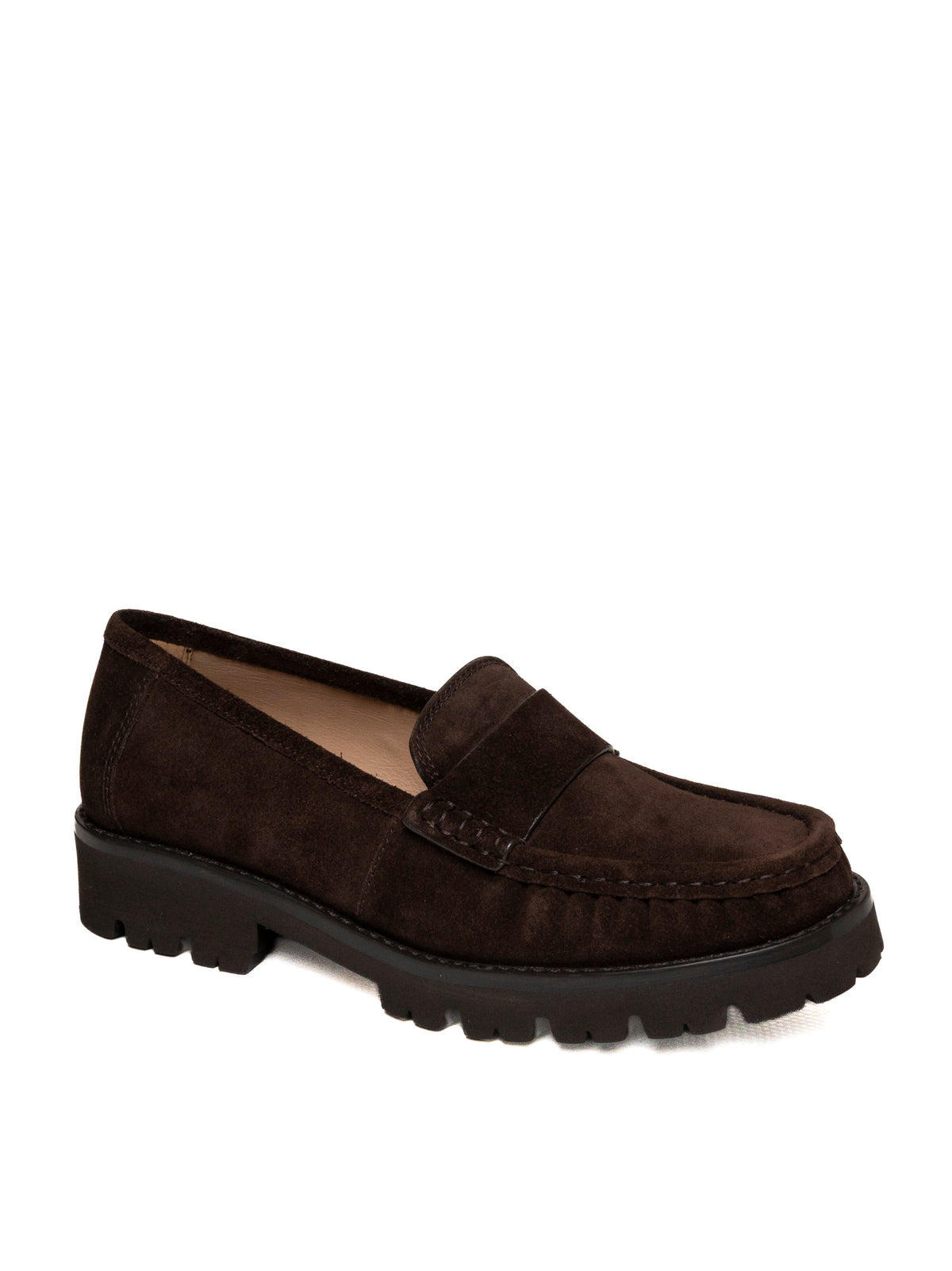 UNISA  FIJO SUEDE-BROWN 