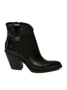 UP44 Tronchetto pelle nero DX757 VIT-NERO 