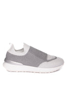 UMA PARKER NEW YORK Sneaker mesh argento 020124 TESS-SILVER 