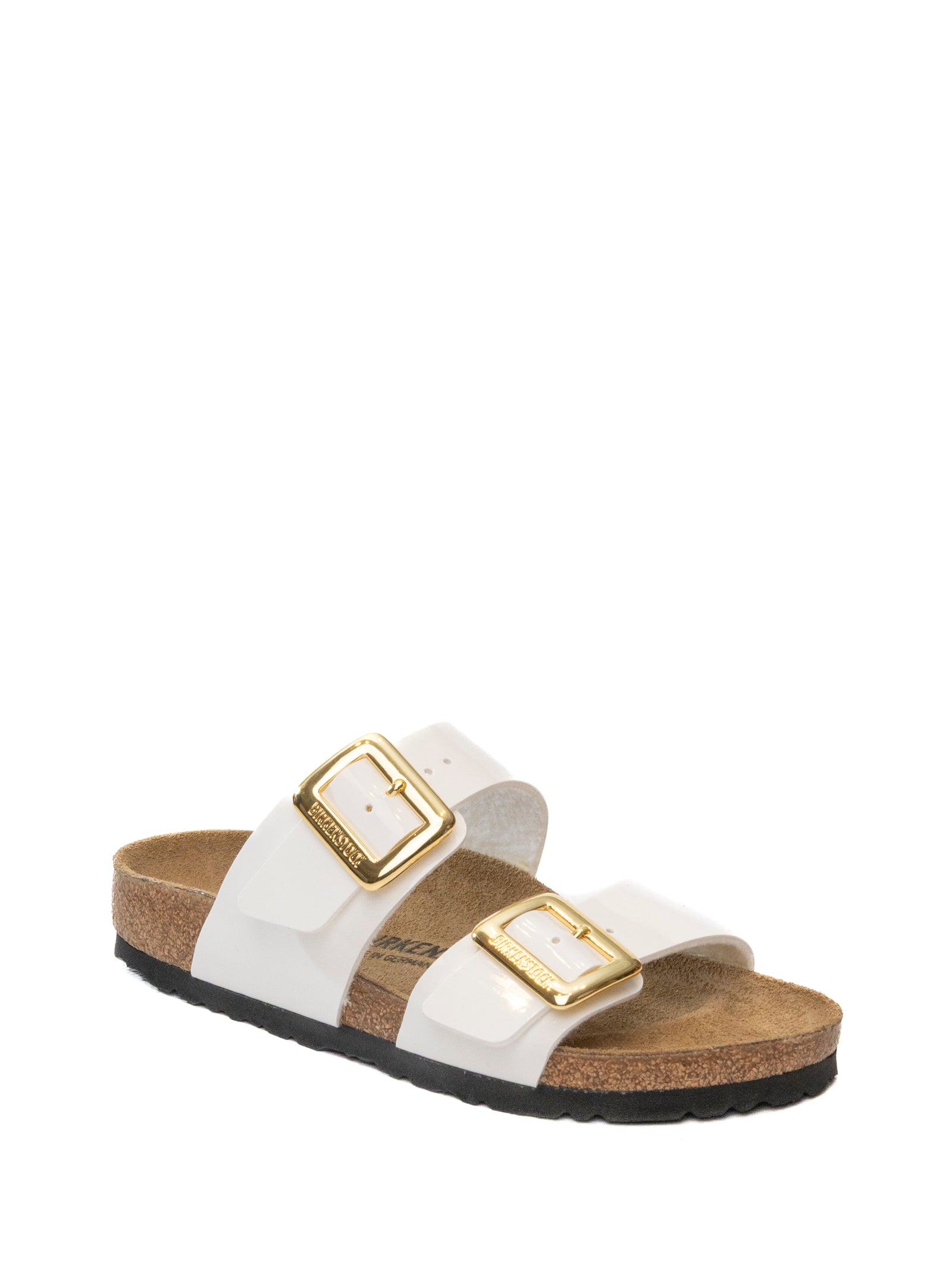 BIRKENSTOCK Sandalo sydney vernice bianco SYDNEY 1029438-WHITE 