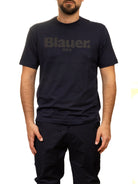 BLAUER t-shirt bourne blu 02191-BOURNE 004547-888 