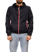 BLAUER giacca a vento logo blu 11214-DODGE 007111-888 