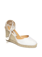 CASTANER Espadrillas carina bianco/oro CARINA 021767 METALIZADO-4078 