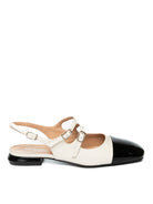 FRANGISOLE Chanel pelle bianco/nero KIG60 NAP/NPLK-BEIGE/NERO 