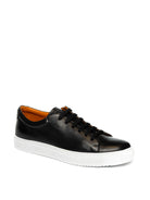 JEROLD WILTON Sneaker pelle nero 732 CUIR-NERO 