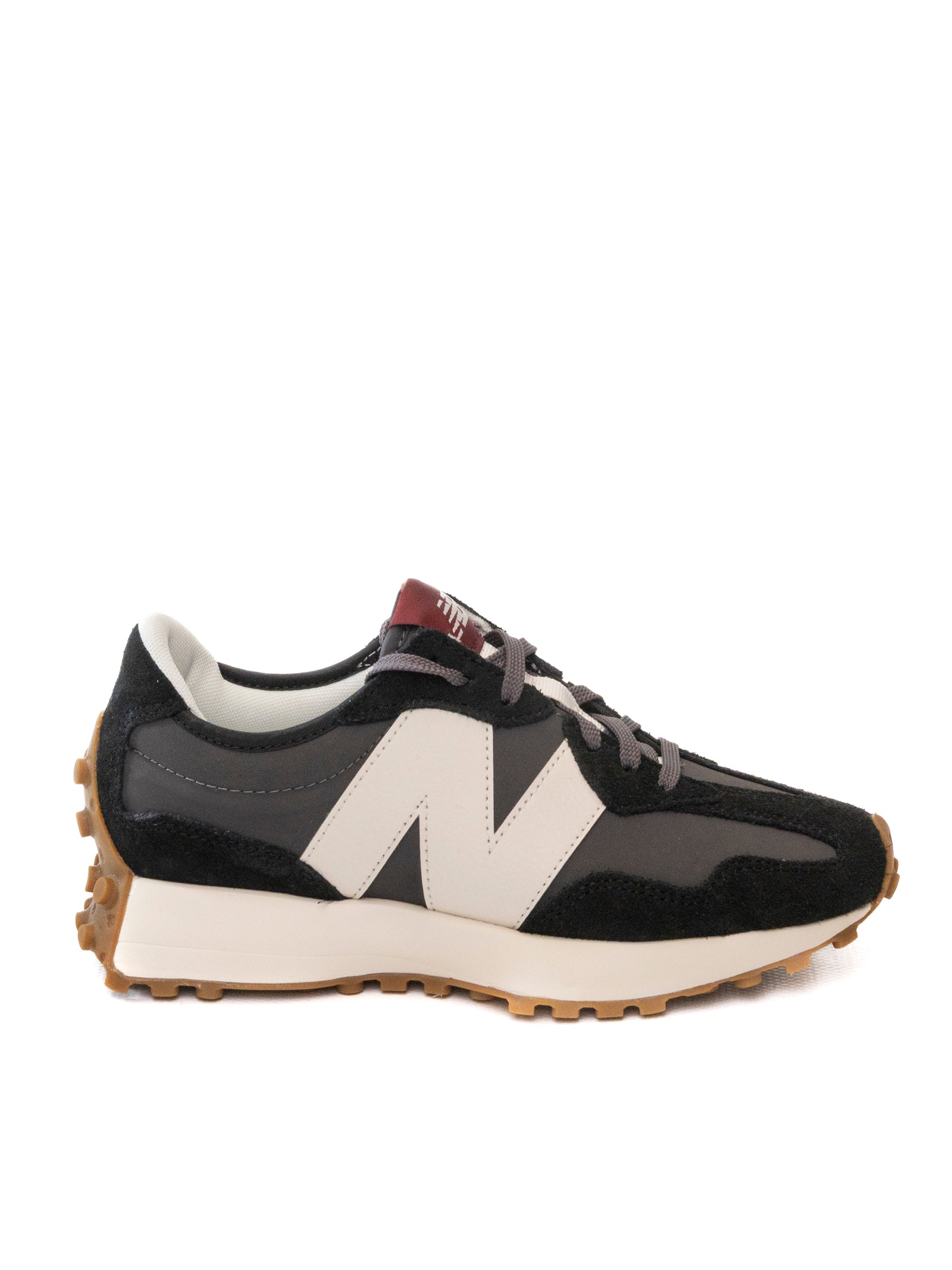NEW BALANCE Sneaker 327 nero/bianco 327KC D MESH-BLK/WHT 
