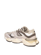 NEW BALANCE Sneaker 9060 grigio 9060GRY LEATHER-GRY 