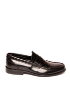 PICCADILLY mocassino in pelle nero 100 ABRAS-NERO 
