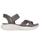 SKECHERS Sandalo ultra flex taupe 119975 ULTRAFLEX-DKTP 