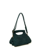AS98 borsa a mano verde 200804 CAMOSCIO-TEAL 