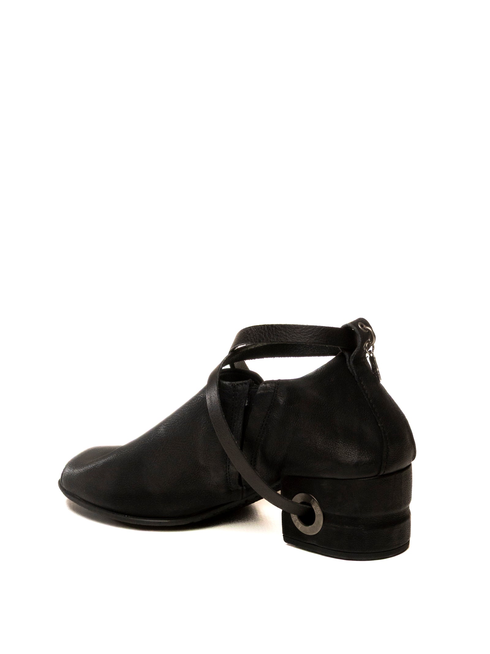 AS98 Spuntata pelle nero C34002 PELLE-NERO 