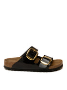 BIRKENSTOCK Sandalo arizona big buckle vernice nero ARIZONA BIG BUCKLE 1027918-BLACK 