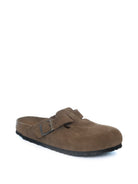 BIRKENSTOCK Boston sfb camoscio dark tea BOSTON SFB 1030861-DARK TEA 