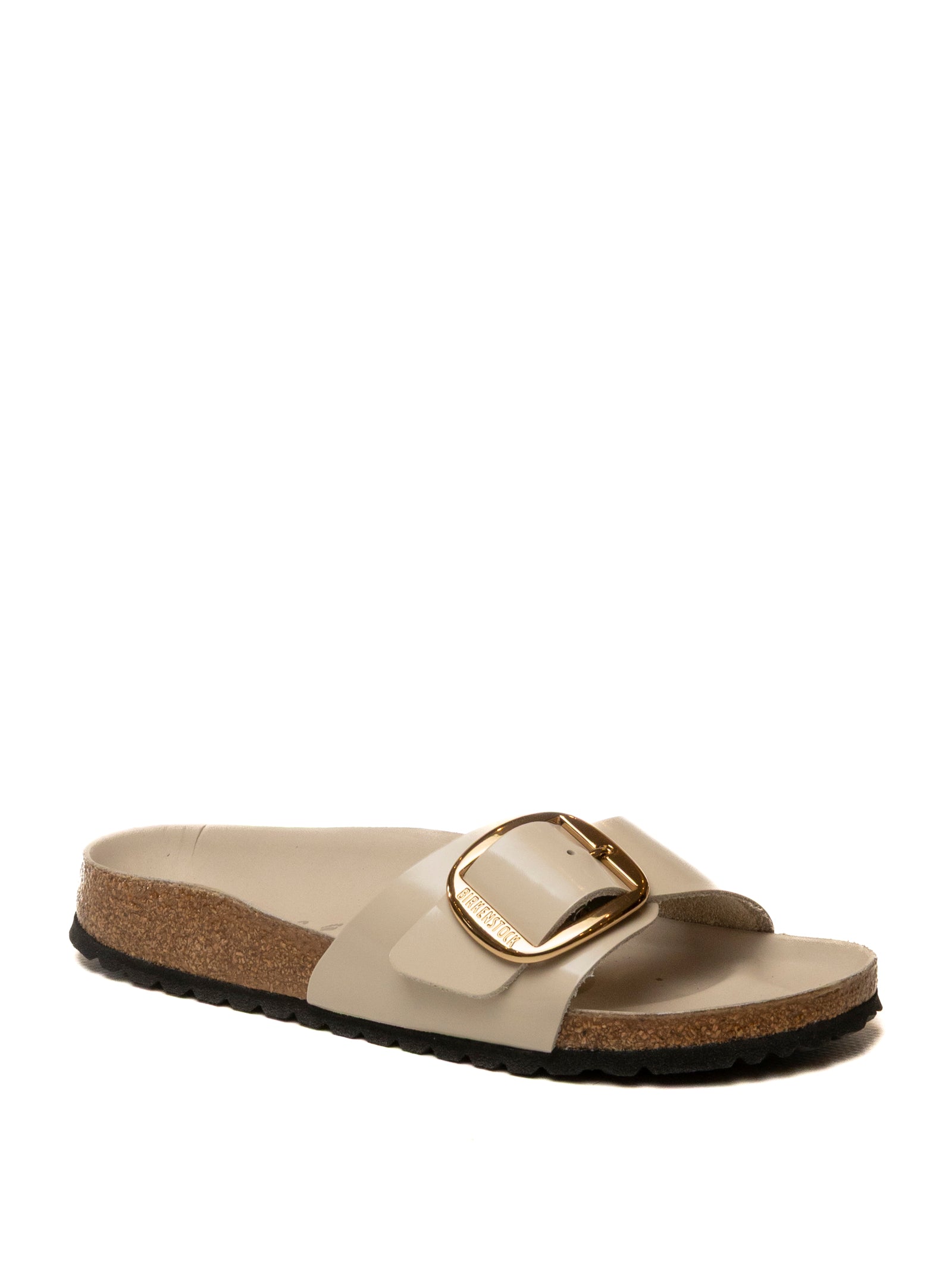 BIRKENSTOCK Sandalo madrid big buckle pelle off white MADRID BIG BUCKLE 1031823-OYSTER 