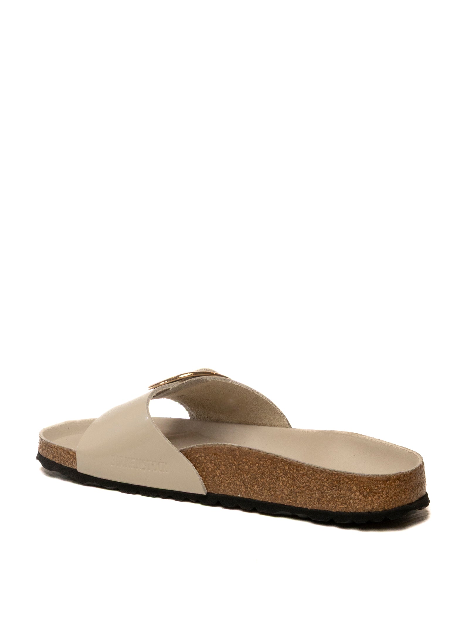 BIRKENSTOCK Sandalo madrid big buckle pelle off white MADRID BIG BUCKLE 1031823-OYSTER 