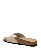 BIRKENSTOCK Sandalo madrid big buckle pelle off white MADRID BIG BUCKLE 1031823-OYSTER 