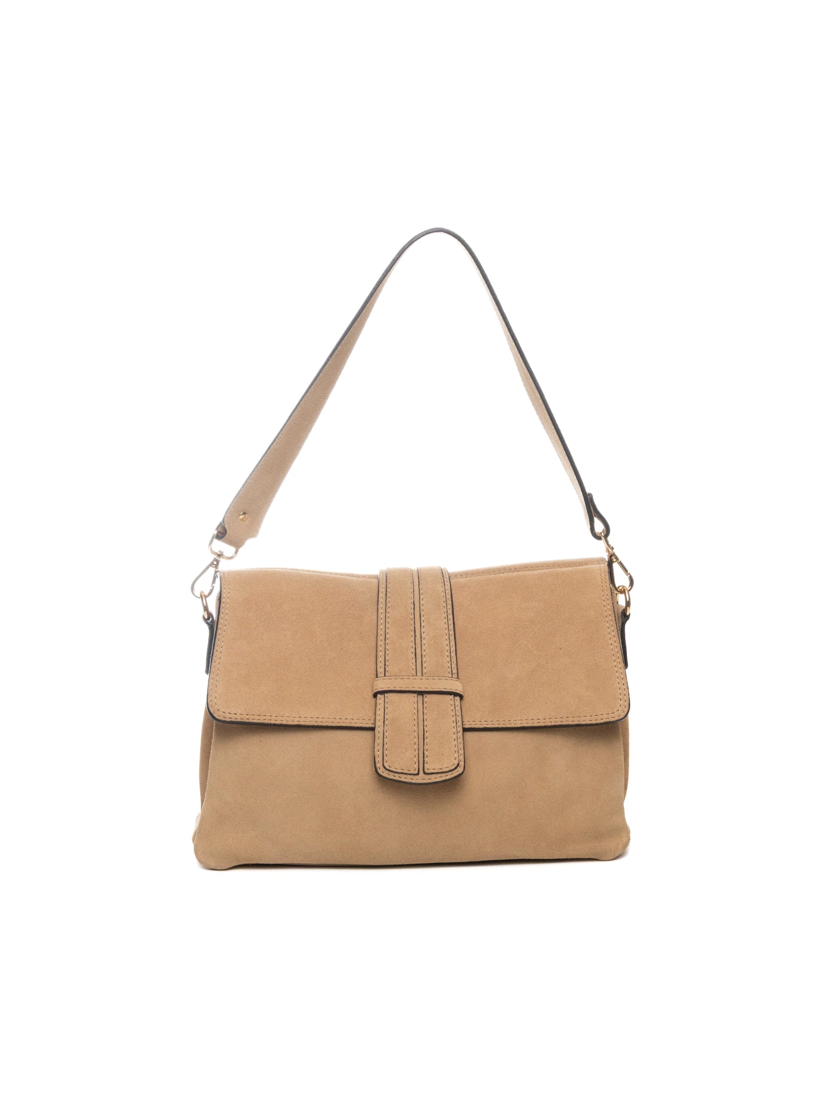 DI LORENZO borsa a spalla adelaide beige ADELAIDE CAMOSCIO-DESERTO 