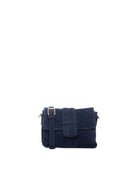 DI LORENZO borsa a spalla sabrina blu SABRINA CAMOSCIO-BLU 